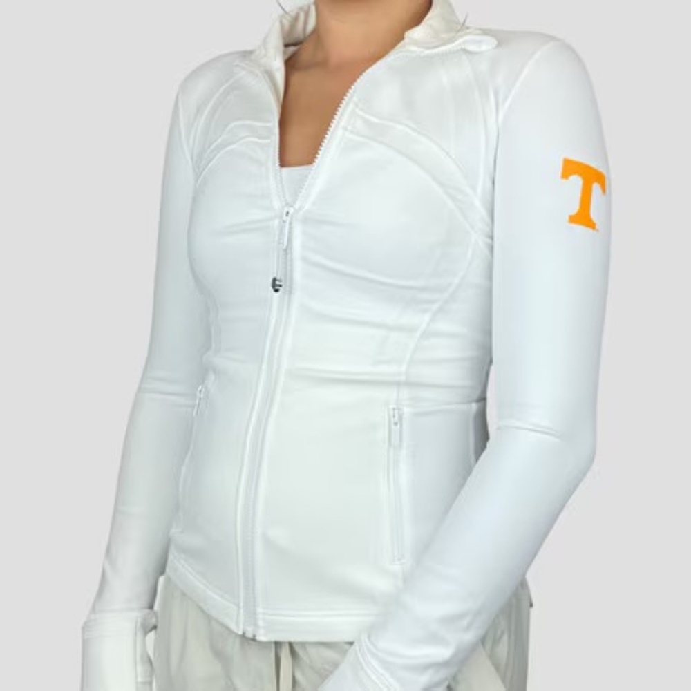 lululemon x Tennessee Define Jacket size 10 white